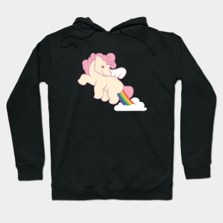 unicorn cute fart sky Hoodie